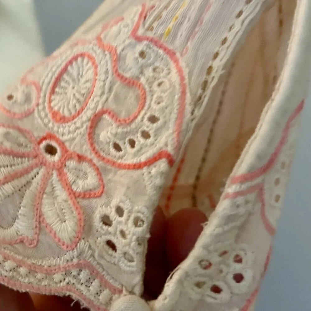 Hemant & Nandita Suri Long Sleeve Tie Crop Top Size XL - Picture 4 of 9